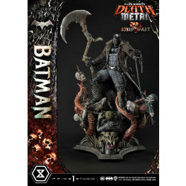 Dark Knights: Metal socha 1/3 Death Metal Batman Deluxe Bonus Ver. 105 cm